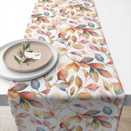 Tafelloper Colourful leaves 40x150 cm | Ambiente