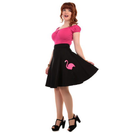 Tammy Flamingo Skirt-32 (NL)/ 6 (UK) | 49% korting | Collectif