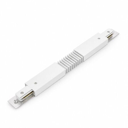 Taros - Flexibel Koppelstuk - 1-fase railverlichting - Wit - 3 jaar garantie | HOFTRONIC