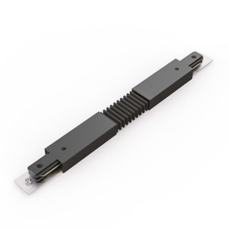 Taros - Flexibel Koppelstuk - 1-fase railverlichting - Zwart - 3 jaar garantie | HOFTRONIC