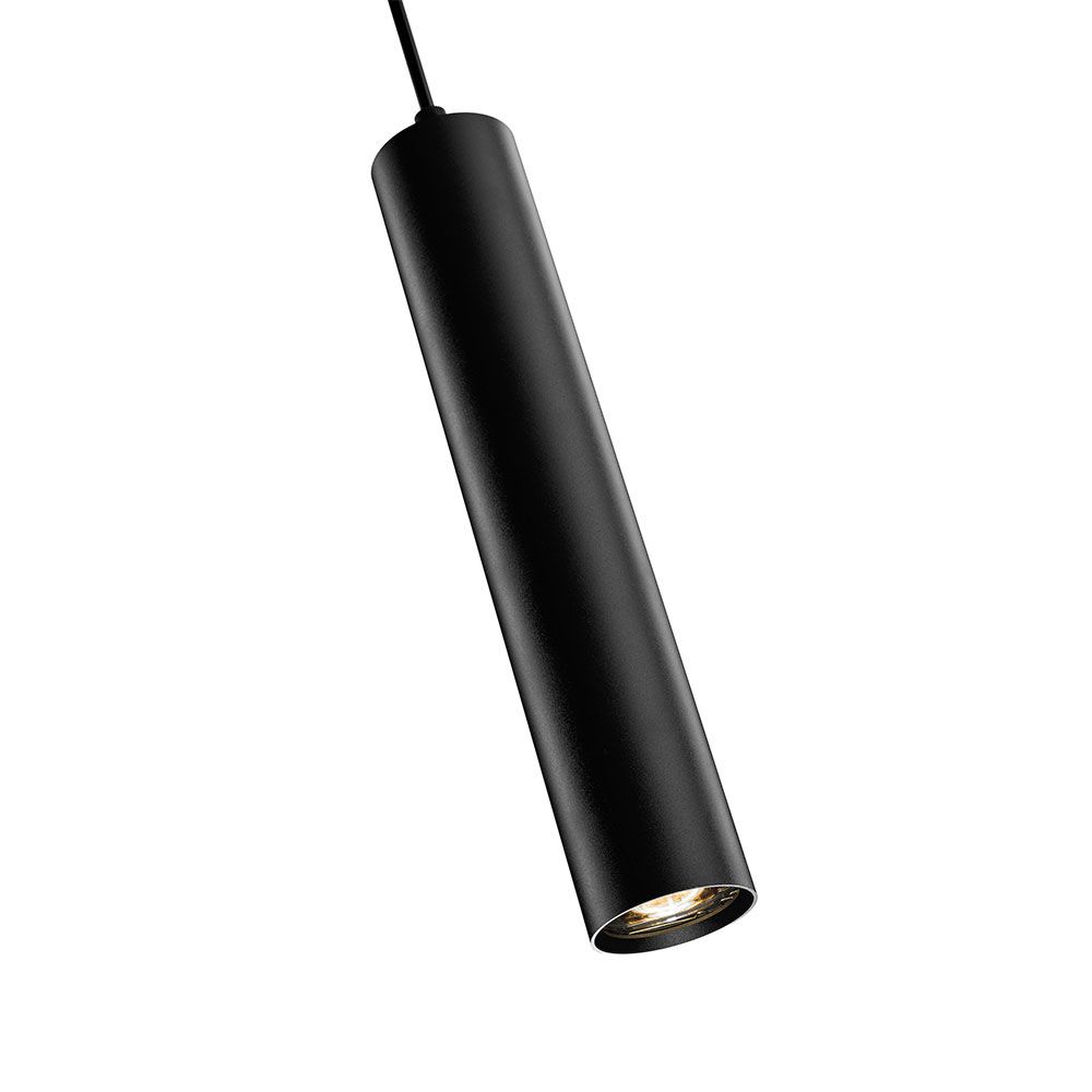Taros - Hanglamp 300 mm - railspot - 1-fase - railverlichting - Zwart - 3 jaar garantie | HOFTRONIC