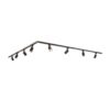 Taros Railverlichting Pakket - L-vorm - 4x 1 m rail - 8 railspots - Excl. Lichtbron - IP20 - Modulair - 230V | HOFTRONIC