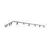 Taros Railverlichting Pakket - L-vorm - 5x 1 m rail - 10 railspots - Incl. 2700K GU10 - IP20 - Modulair - 230V | HOFTRONIC
