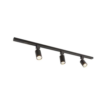 Taros Railverlichting Pakket - Recht - 1 m rail - 3 railspots - Incl. 2700K GU10 - IP20 - Modulair - 230V | HOFTRONIC