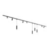 Taros Railverlichting Pakket - Recht - 4x 1 m rail - 6 railspots - 4 hanglamp - Incl. 2700K GU10 - IP20 - Modulair - 230V | HOFTRONIC