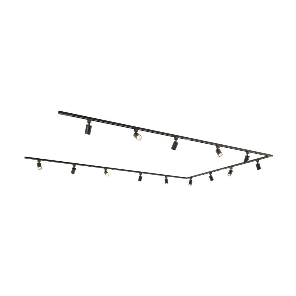 Taros Railverlichting Pakket - U-vorm - 4x 1