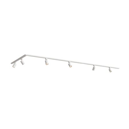 Taros Railverlichting Pakket Wit - L-vorm - 1x 1m rail - 2x 1