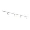 Taros Railverlichting Pakket Wit - Recht - 2x 1 m rail - 4 railspots - Incl. 2700K GU10 - IP20 - Modulair - 230V | HOFTRONIC