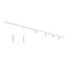 Taros Railverlichting Pakket Wit - Recht - 2x 1