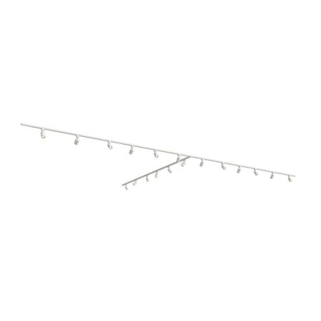 Taros Railverlichting Pakket Wit - T-vorm - 6x 1