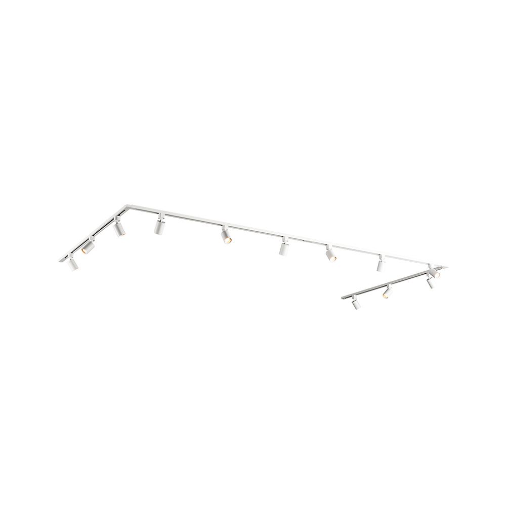 Taros Railverlichting Pakket Wit - U-vorm - 4x 1