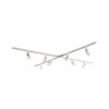 Taros Railverlichting Pakket Wit - X-vorm - 4x 1m rail - 8 railspots - Excl. Lichtbron - IP20 - Modulair - 230V | HOFTRONIC