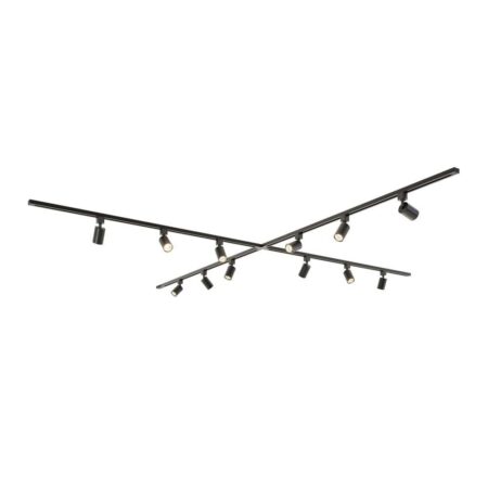 Taros Railverlichting Pakket - X-vorm - 4x 1