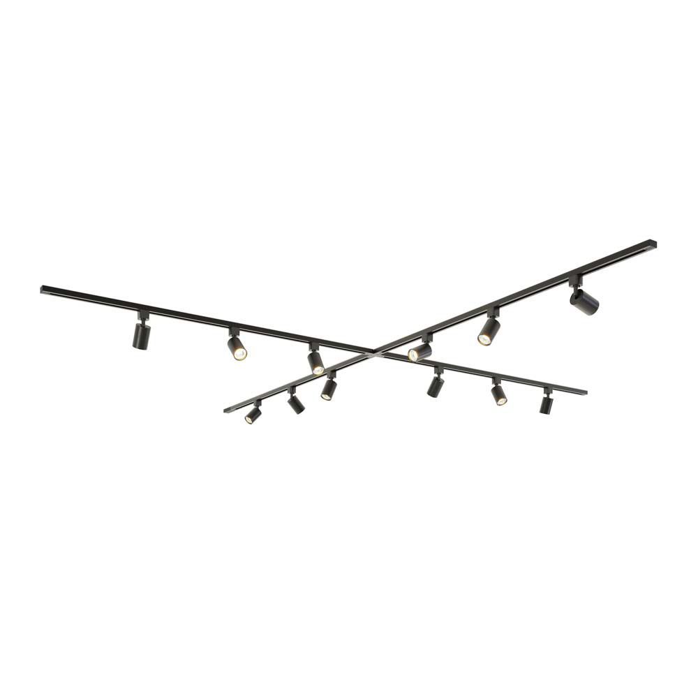 Taros Railverlichting Pakket - X-vorm - 4x 1