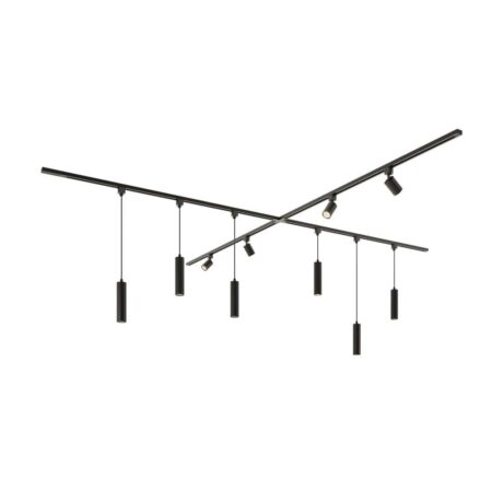 Taros Railverlichting Pakket - X-vorm - 4x 1