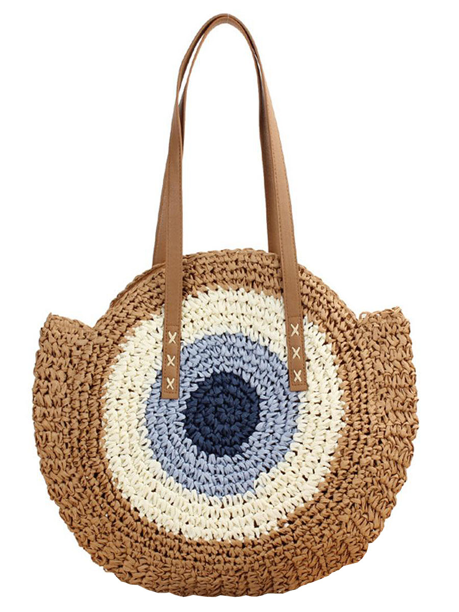 Tas Ibiza Bruin Blauw | Fashionize