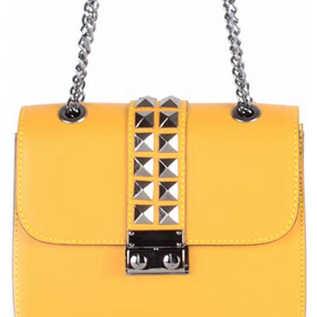 Tas Studs Geel | Fashionize