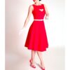 Tatyana Megan Circle Dress Red-XXL | 37% korting | Tatyana