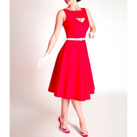 Tatyana Megan Circle Dress Red-XXL | 37% korting | Tatyana