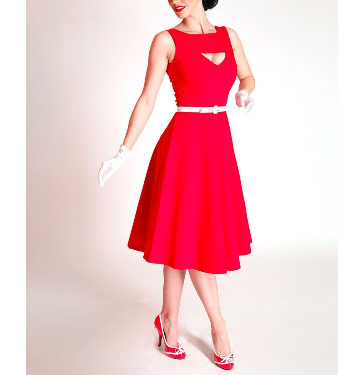 Tatyana Megan Circle Dress Red-XXL | 37% korting | Tatyana