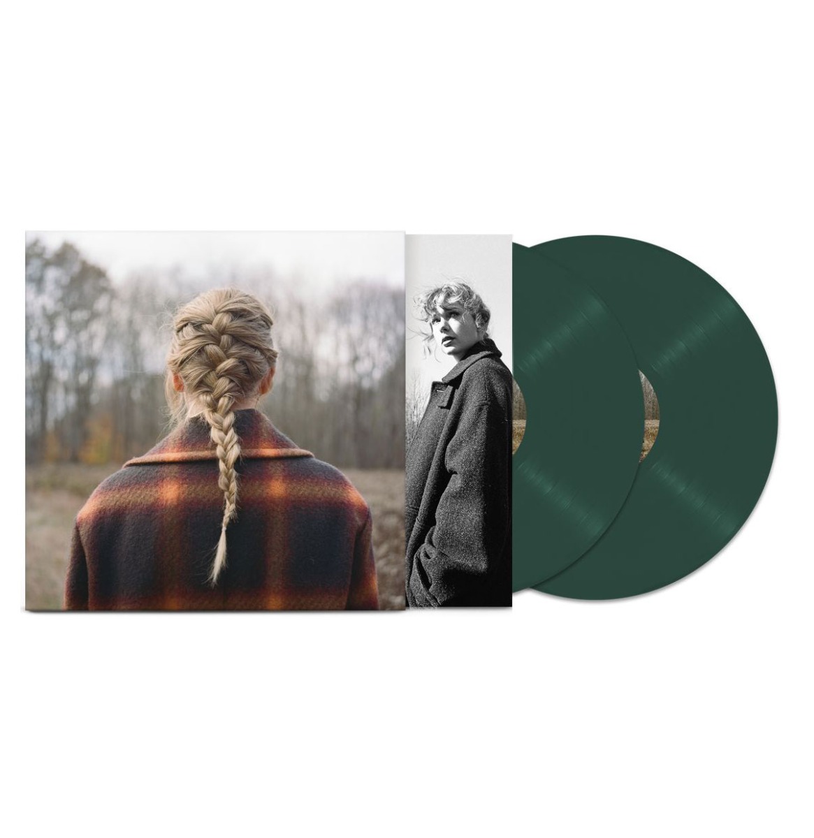 Taylor Swift - Evermore (Groen Vinyl) 2- (LP) | Fiftiesstore