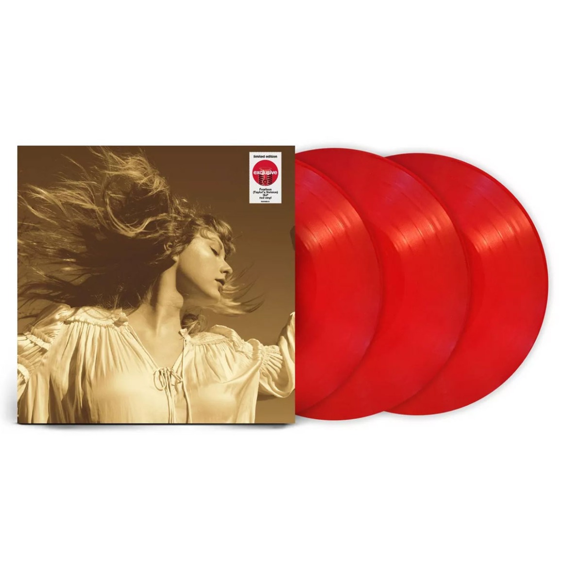 Taylor Swift - Fearless 3 (Gekleurd Vinyl) - Target Exclusive (LP) | Fiftiesstore