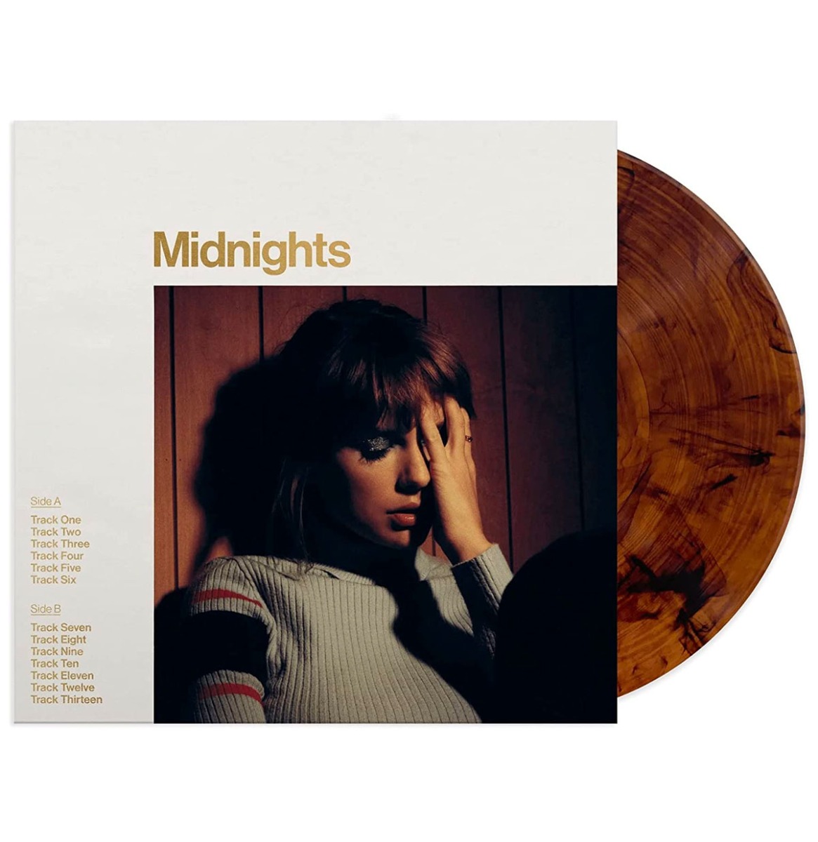 Taylor Swift - Midnights (Mahogany Editie) (LP) | Fiftiesstore