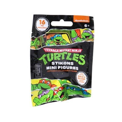Teenage Mutant Ninja Turtles Mini Figures Stikons 2 Pack | Goliath