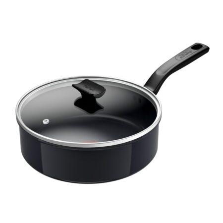 Tefal C47632 Hapjespan 24cm + deksel Change Black Pan Zwart | Tefal