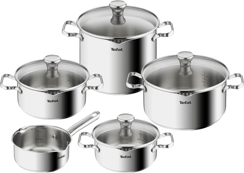 Tefal Duetto 5-delige pannenset