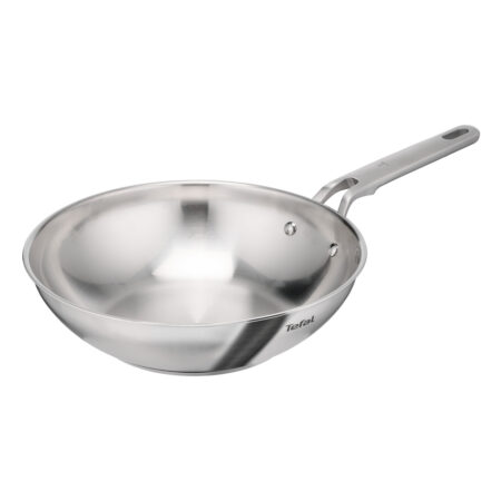 Tefal E52919 Extreme Uncoated Wokpan 28 cm Pan Grijs | Tefal