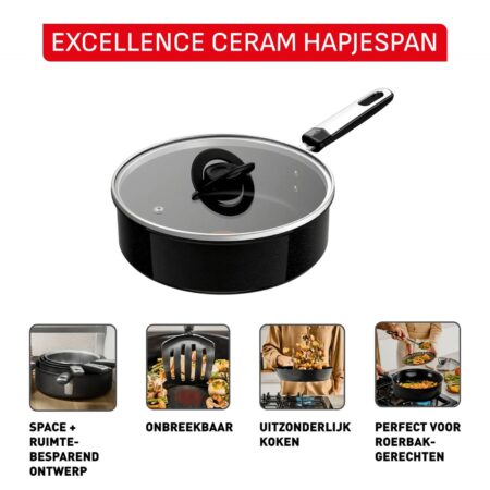 Tefal Excellence Ceramic Hapjespan Ø24cm | Tefal
