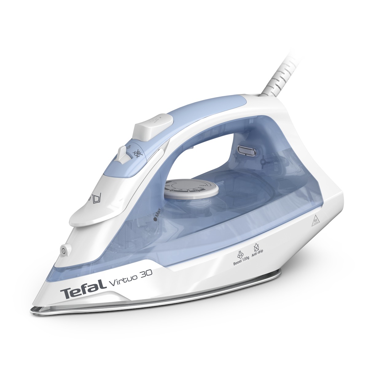 Tefal FV2C41 Stoomstrijkijzer Blauw | Tefal