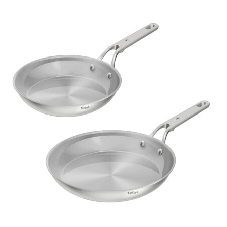 Tefal G762S2 Extreme Uncoated Set KP 24/28 cm (zonder coating) Pan Grijs | Tefal