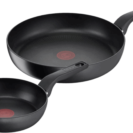 Tefal Hard Titanium Pro Koekenpannenset 24 + 28 cm