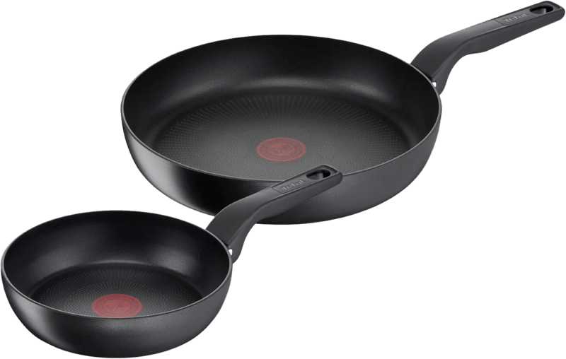 Tefal Hard Titanium Pro Koekenpannenset 24 + 28 cm