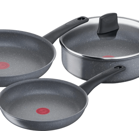 Tefal Healthy Chef Koekenpannenset 24 + 28 cm + hapjespan 24 cm + deksel