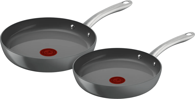 Tefal Renew+ Keramische koekenpannenset 24 + 28 cm