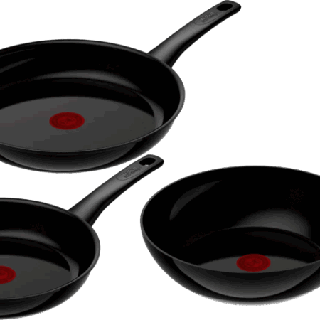 Tefal Renew On Keramische koekenpannenset 24 + 28 cm + Wokpan 28 cm