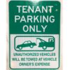 Tenant Parking Only Straatbord - Origineel | The Dutch Pickers