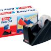 Tesa dispenser Easy Cut 33m zwart | Tesa