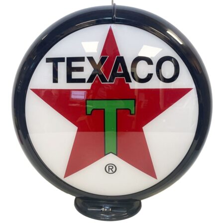 Texaco Logo Benzine Pomp Bol - Kunststof Lenzen | Texaco