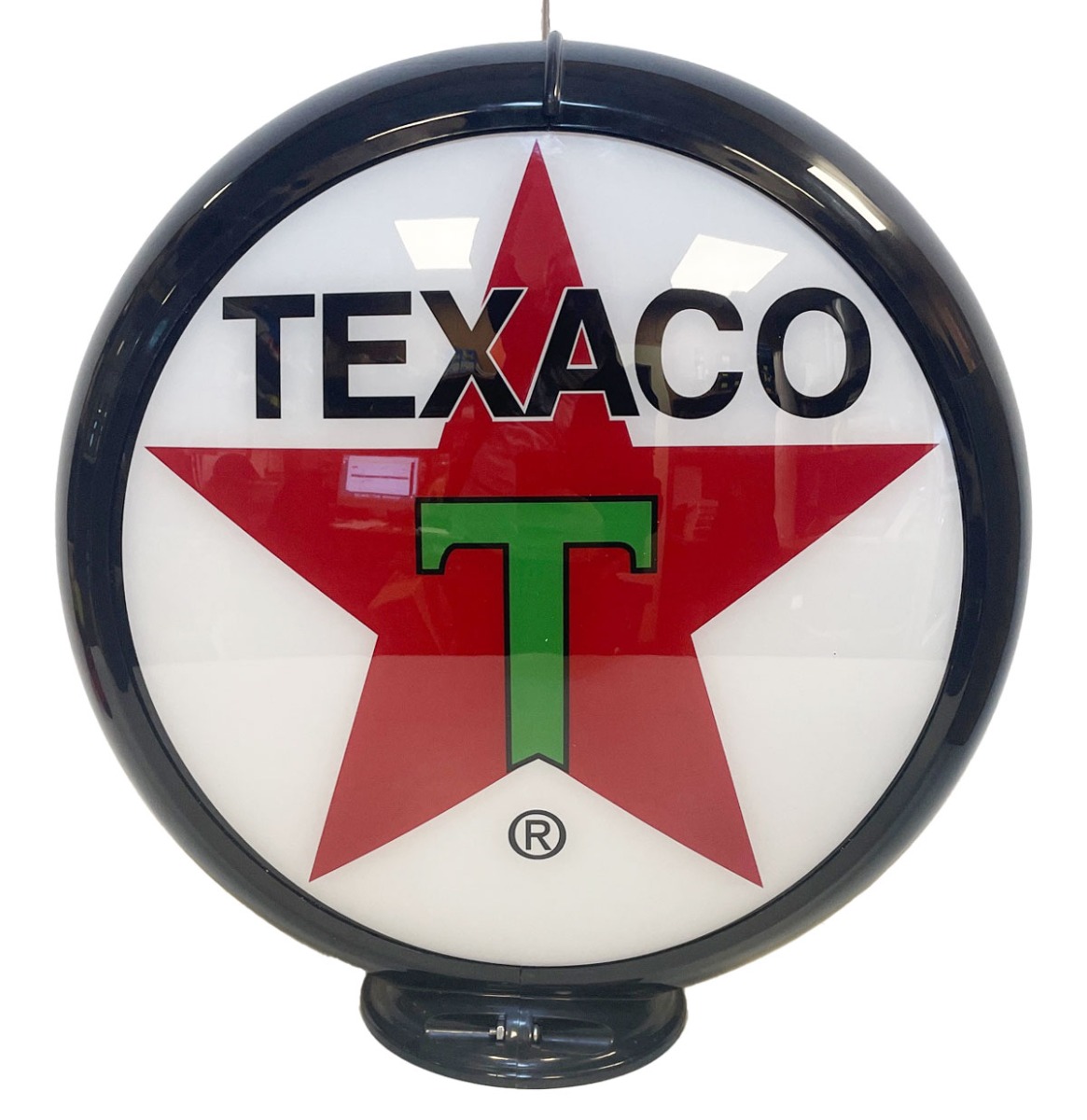 Texaco Logo Benzine Pomp Bol - Kunststof Lenzen | Texaco
