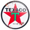 Texaco Logo XXL Rond Metalen Wandbord 90 cm - Relief | Texaco