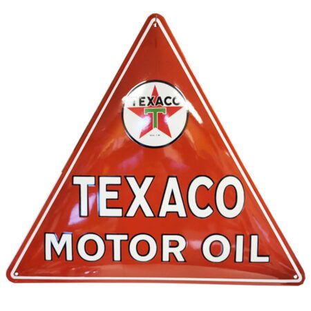 Texaco Motor Oil Emaille Bord - 49 x 57 cm | Texaco