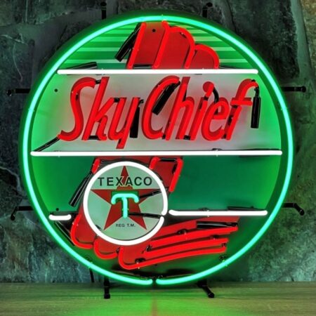 Texaco SkyChief Neon Verlichting 60 cm - Groen