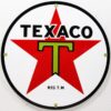 Texaco Ster Logo Emaille Bord 12" / 30 cm | Texaco