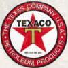Texaco The Texas Company USA Logo Emaille Bord 12" / 30 cm | Texaco