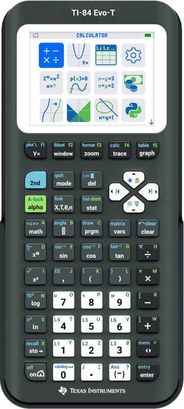 Texas Instruments TI-84 Evo-T Grafische Rekenmachine