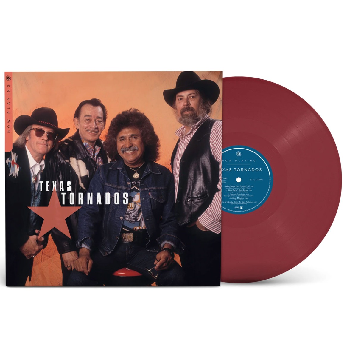 Texas Tornados - Now Playing (Mesa-Rood Vinyl) (LP) | Fiftiesstore
